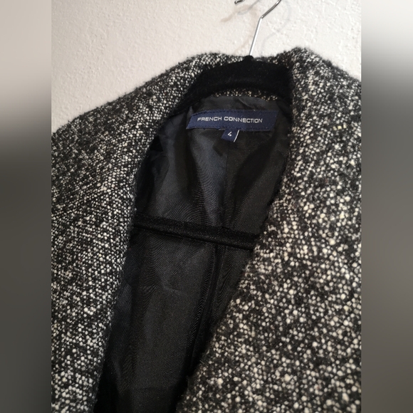 French Connection Epically-Collared Coat - Picture 6 of 10